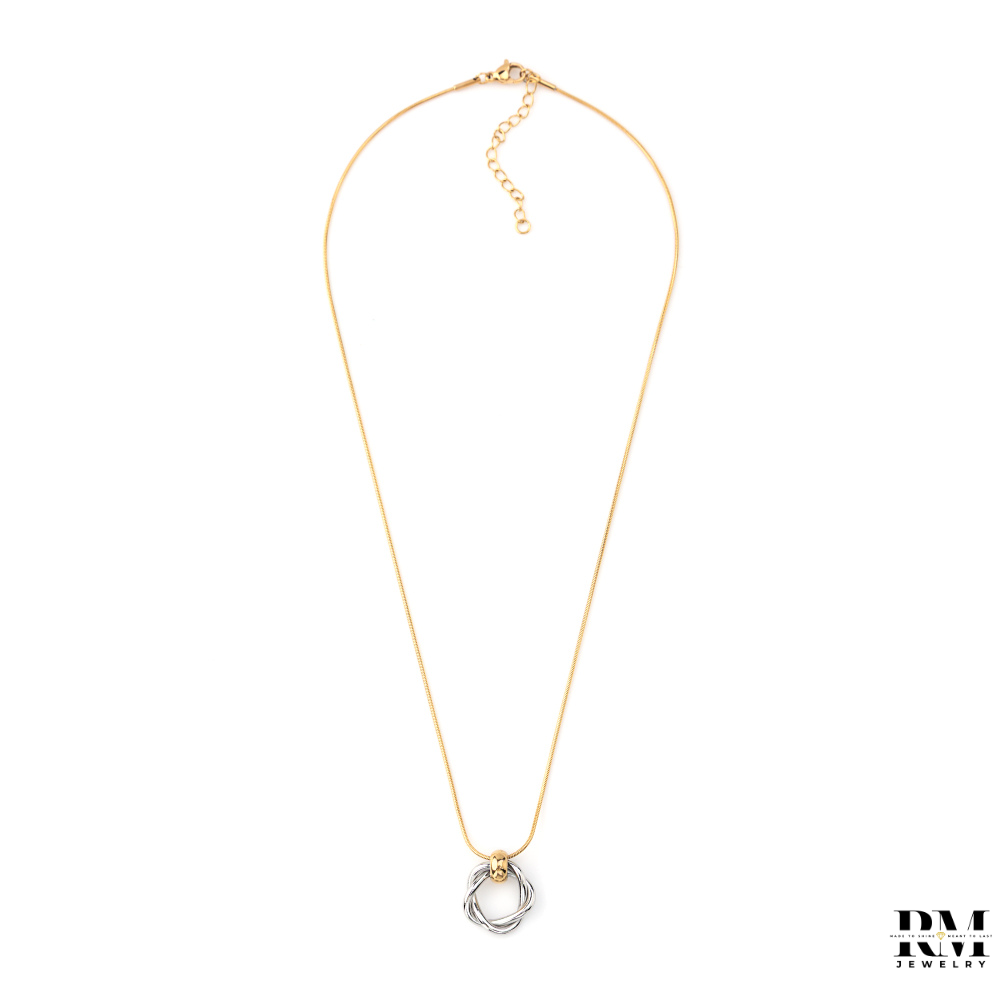 Colar Pingente Ondulado