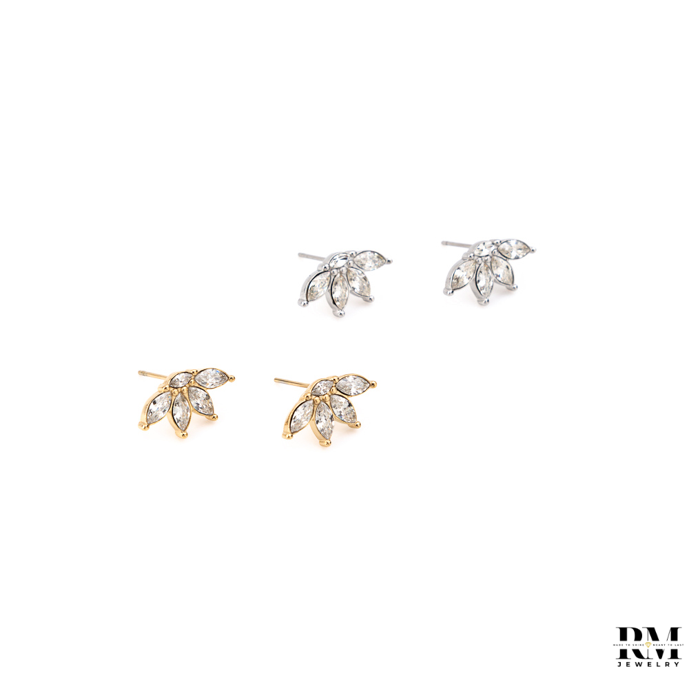 Brinco Pétala de Brilhantes