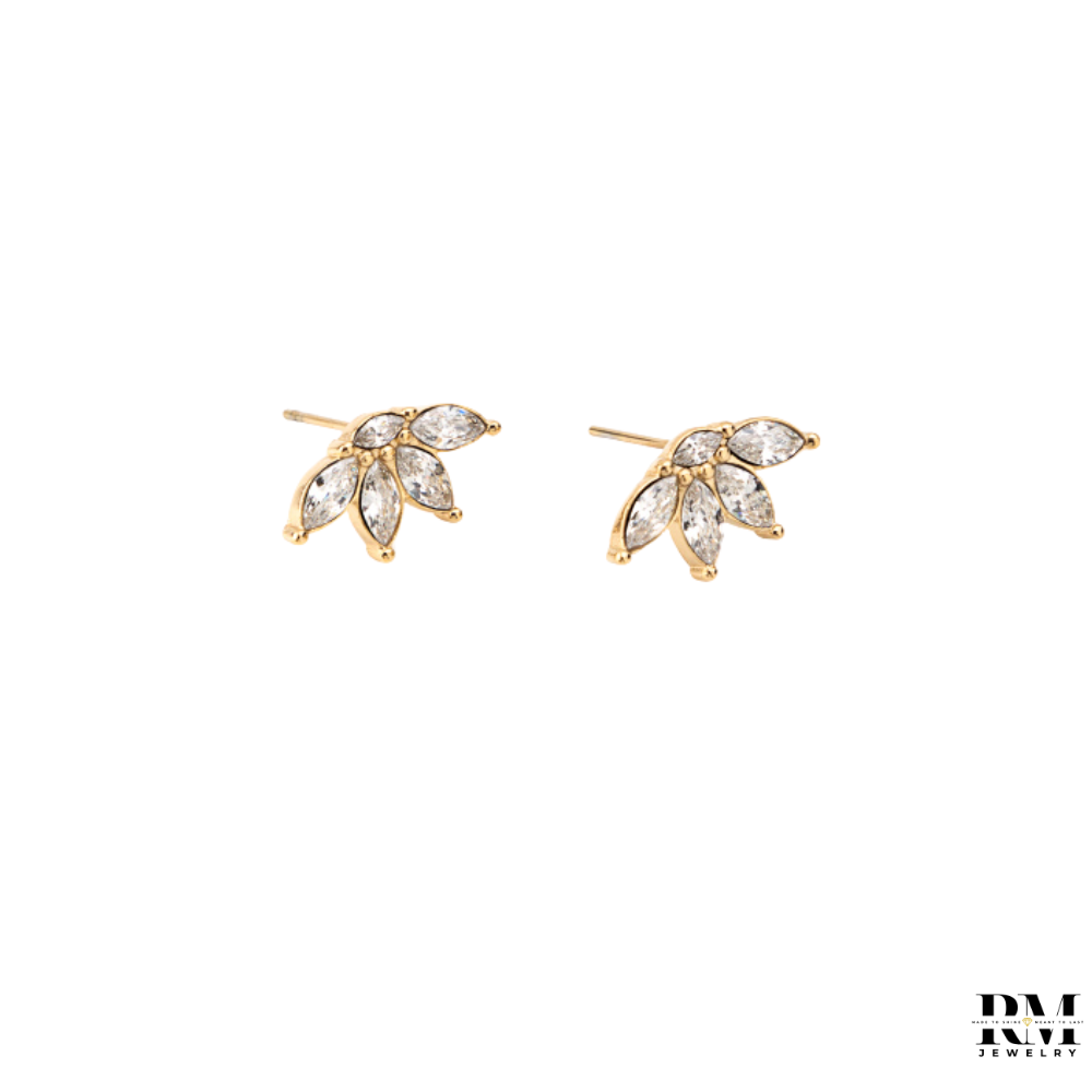 Brinco Pétala de Brilhantes