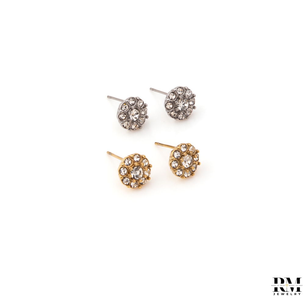 Brincos Brilhantes Vintage