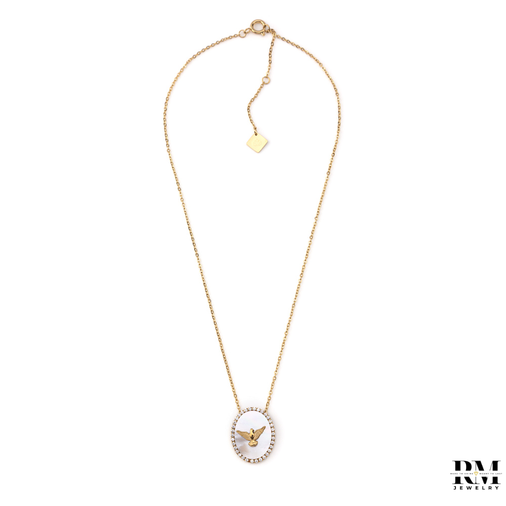 Colar Medalha Espirito Santo