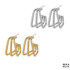 Brinco Argola Tripla